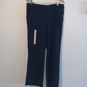 Beautiful Linen wide leg pants NWT size 12p